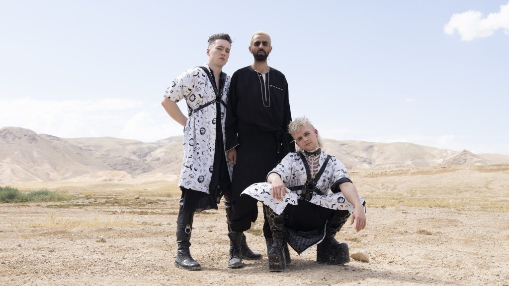 Hatari set against a desert backdrop