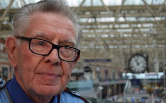 Don Buckley, longest-serving railway employee