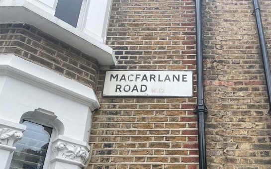 Problem road in Shepherds Bush