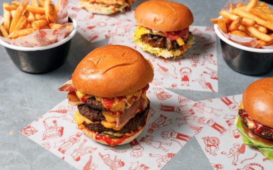 Byron Burger, top down
