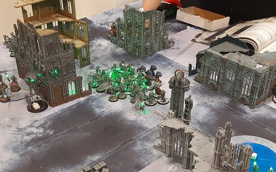 Necron miniatures, London Wargamming Guild