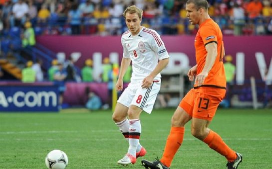 Christian Eriksen at Euros 2012