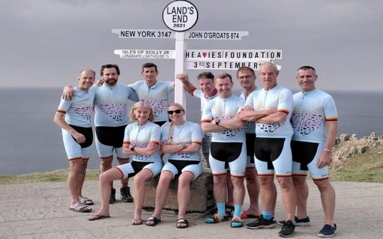 A group of Richmond Heavies at Land's End