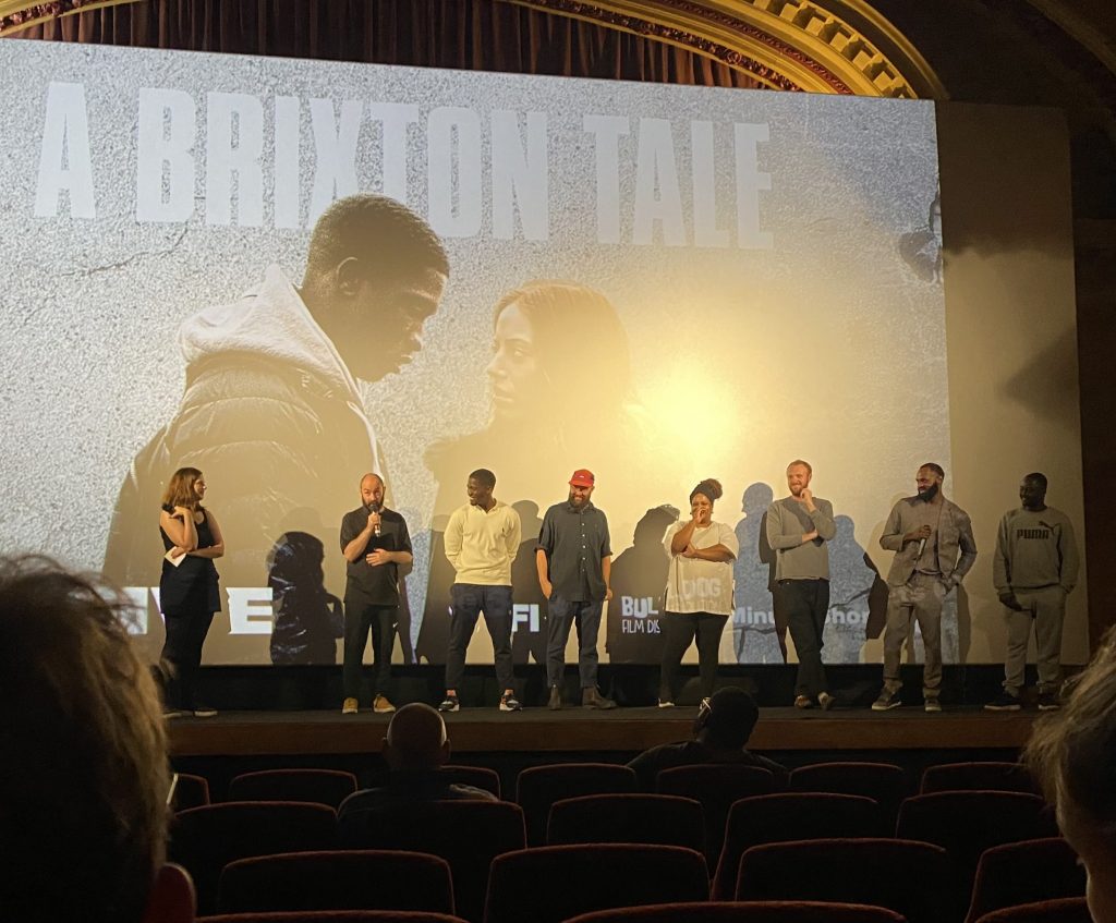 The team behind A Brixton Tale at a Ritzy cinema Q&A