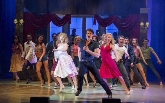 Dirty Dancing cast performing on stage