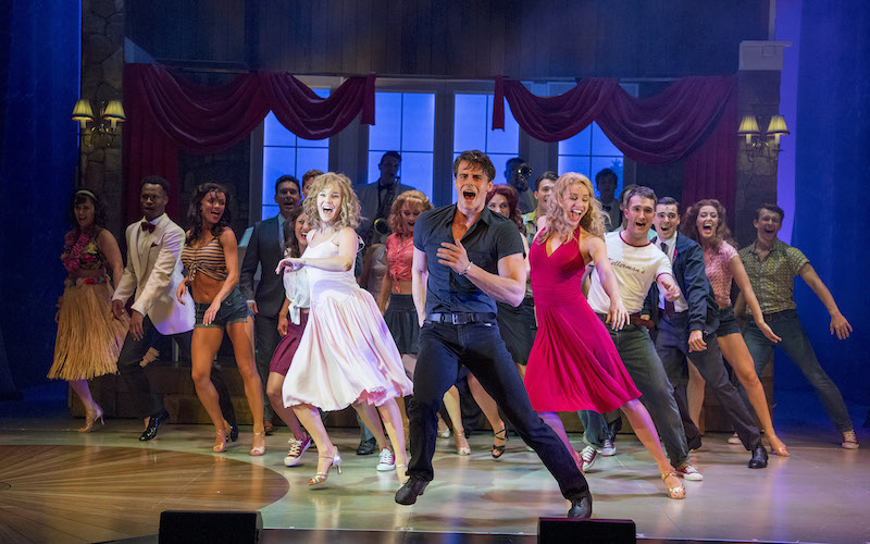 Dirty Dancing cast performing on stage