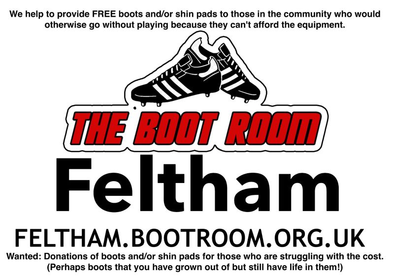 The Feltham Boot Room flyer