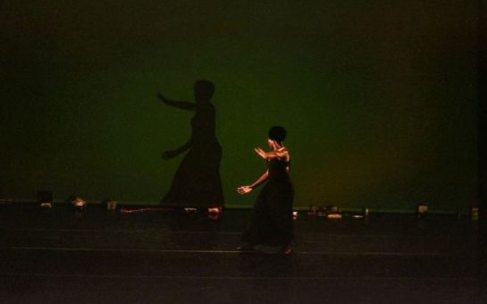 Heather Agyepong flows across the stage in The Body Remembers
