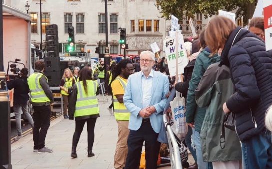 Jeremy Corbyn at Refugees Welcome Rally