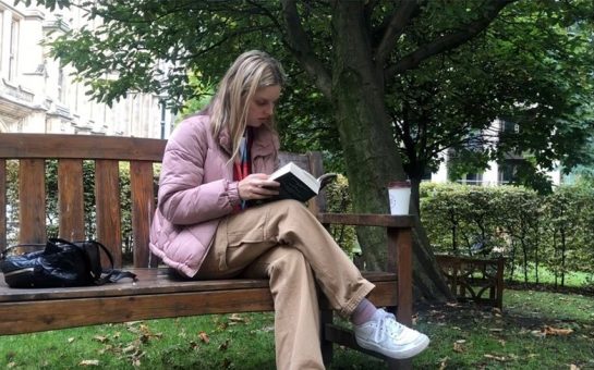 One of the interviewees, Emily, studying outside her new university