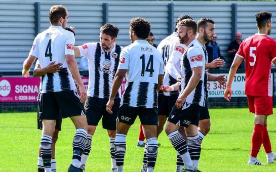 Tooting and Mitcham United FC players