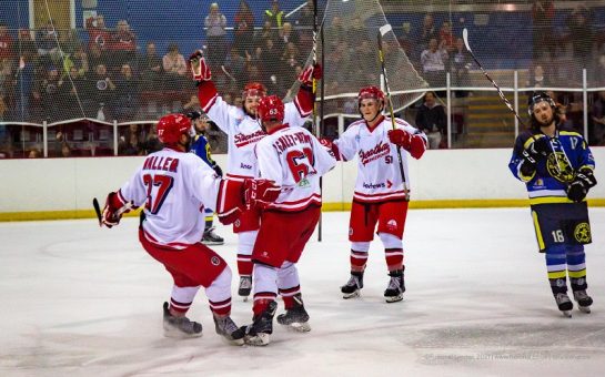 Streatham players celebrate