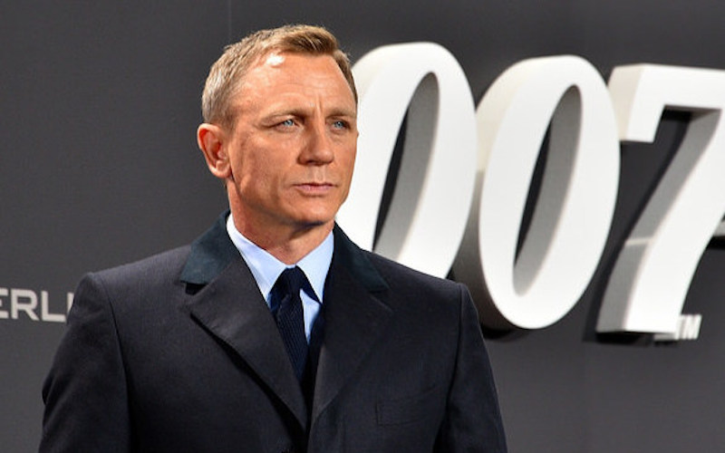 Daniel Craig at the Premiere of a Bond film