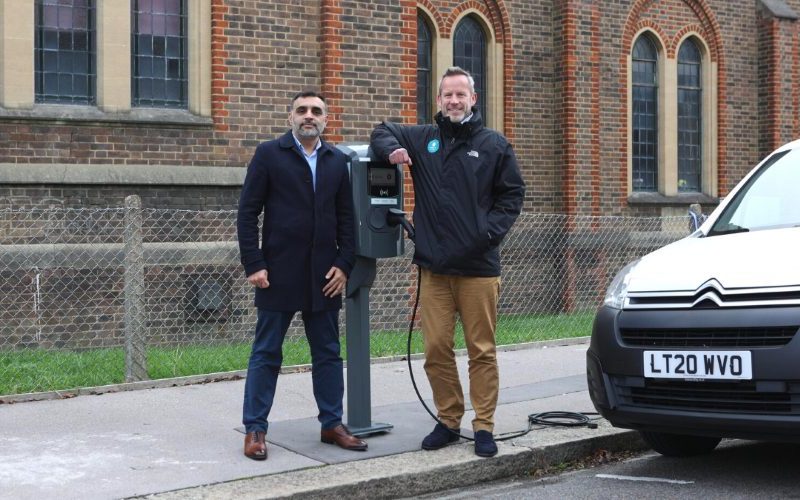 EVCP Cllr Ali and Liberty Charge