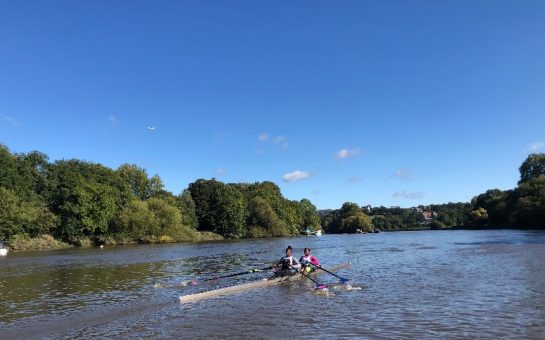 Twickenham's rower Vwaire on the Thames