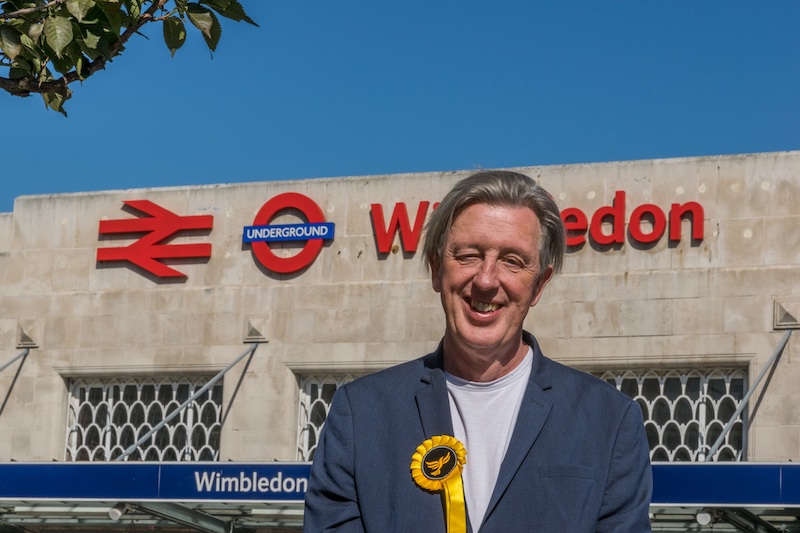 Paul Kohler Lib Dem candidate for Wimbledon