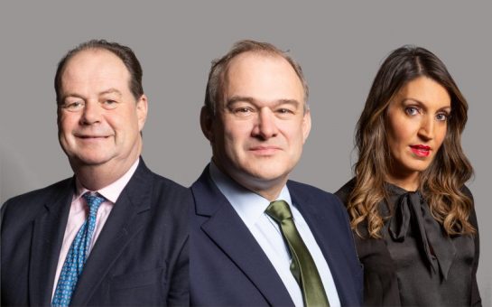 Picture of Stephen Hammond, Ed Davey and Rosena Allin-Khan