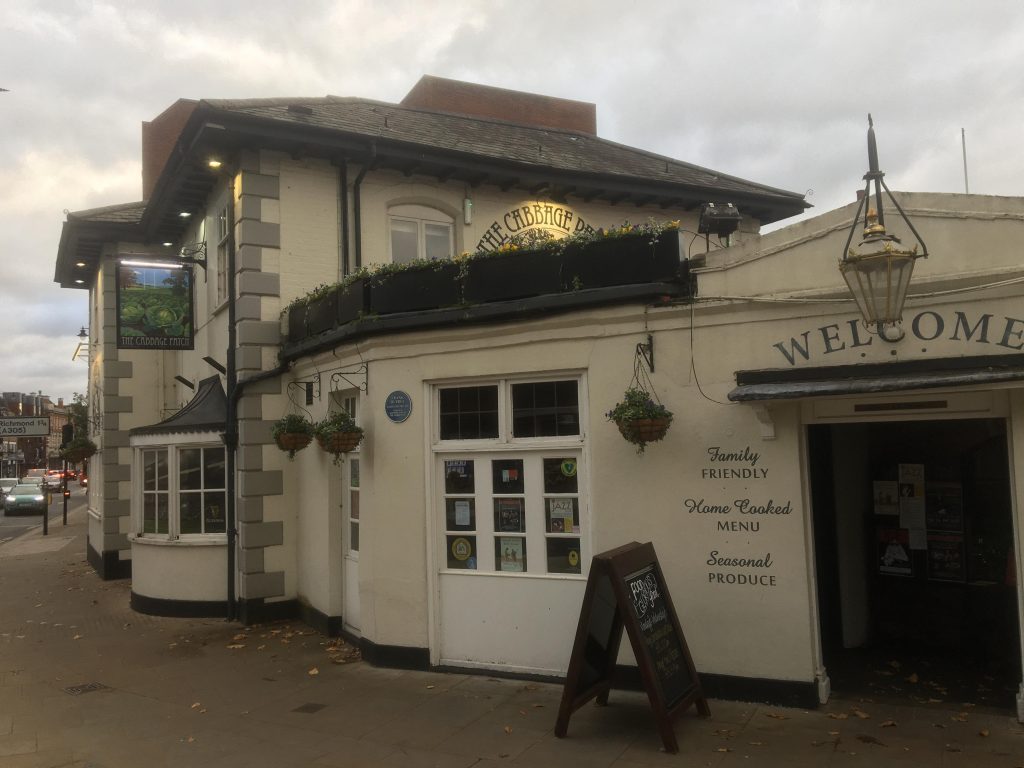 Exterior of the Cabbage Patch Pub