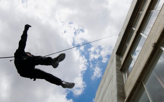 abseiling