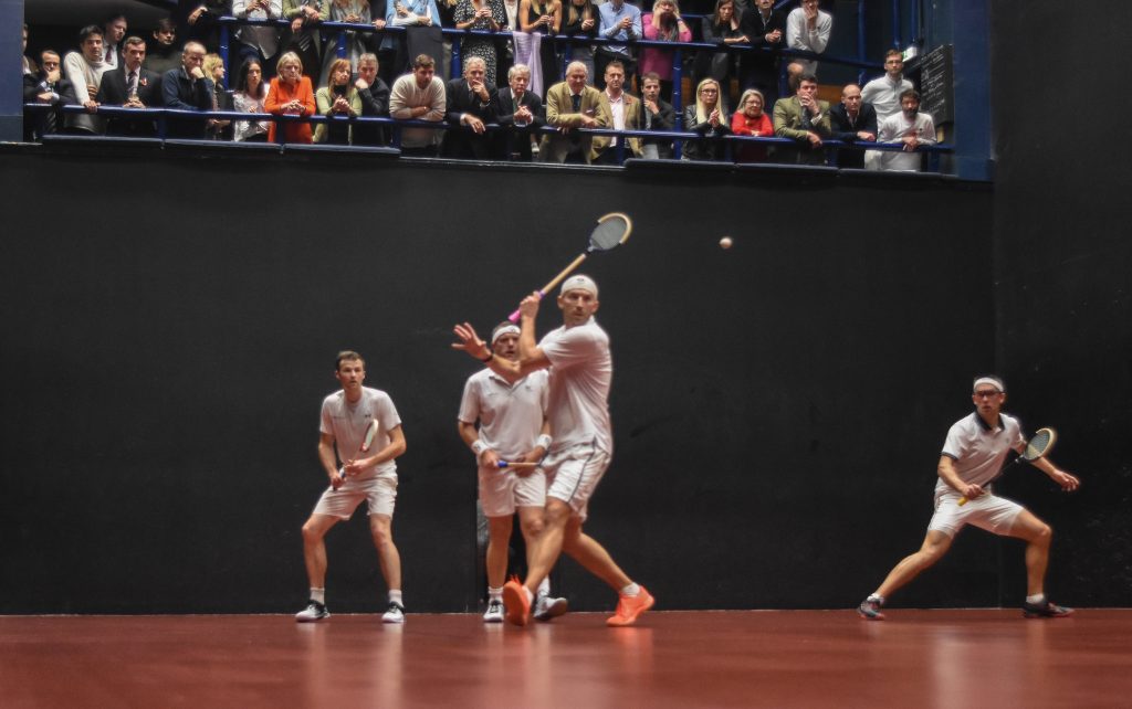 rackets doubles at queens club