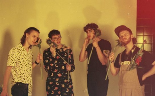 The members of Bears in Trees - Iain Gillespie, Nick Peters, George Berry and Callum Litchfield