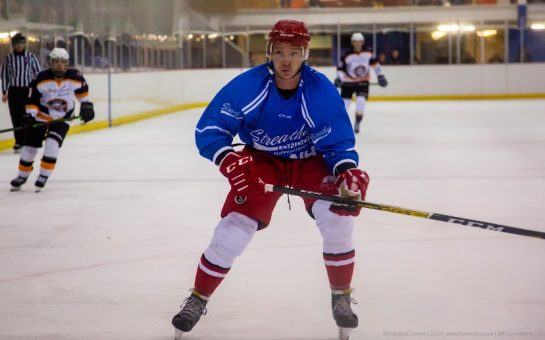 Michael Farn, Streatham Ice Hockey captain, credit Mel O’Brien