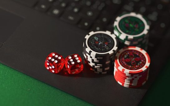dice and chips