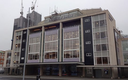 fairfield halls' exterior