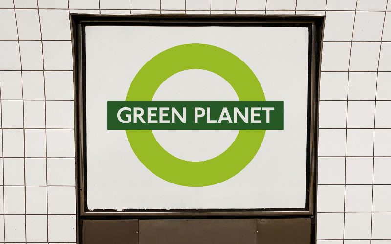Photo of Green Park tube changed to Green Planet