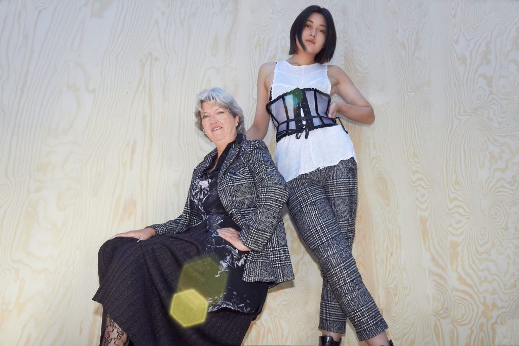 Models show off clothes sold by Royal Trinity Hospice. Image Credit: Royal Trinity Hospice