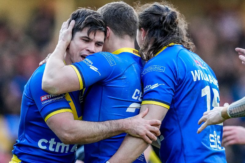 London Broncos Players Celebrate