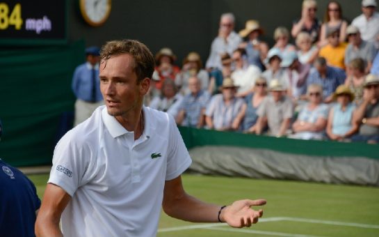 Daniil Medvedev at Wimbledon