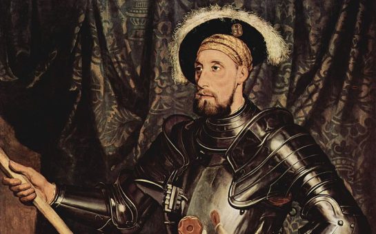 Portrait of Nicholas Carew by Hans Holbein