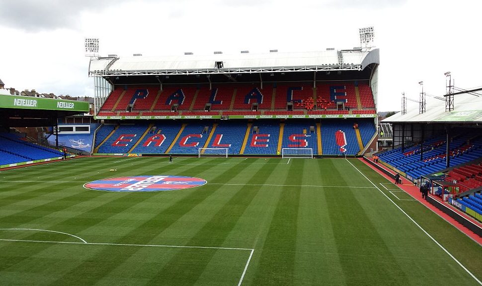 The Holmesdale stand of Selhurst Park