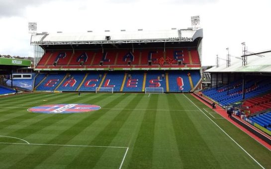 The Holmesdale stand of Selhurst Park