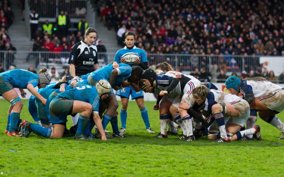 Women's Six Nations match between Italy and France