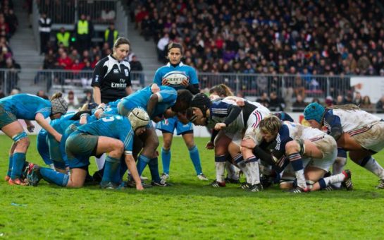 Women's Six Nations match between Italy and France