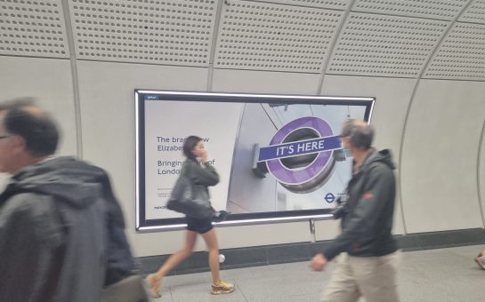 Commuters ride the Elizabeth line