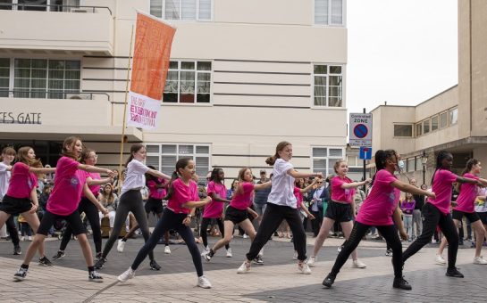 dancers from combination dance perform