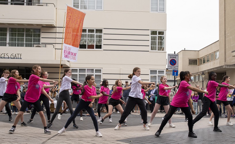 dancers from combination dance perform