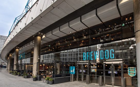 exterior of BrewDog Waterloo