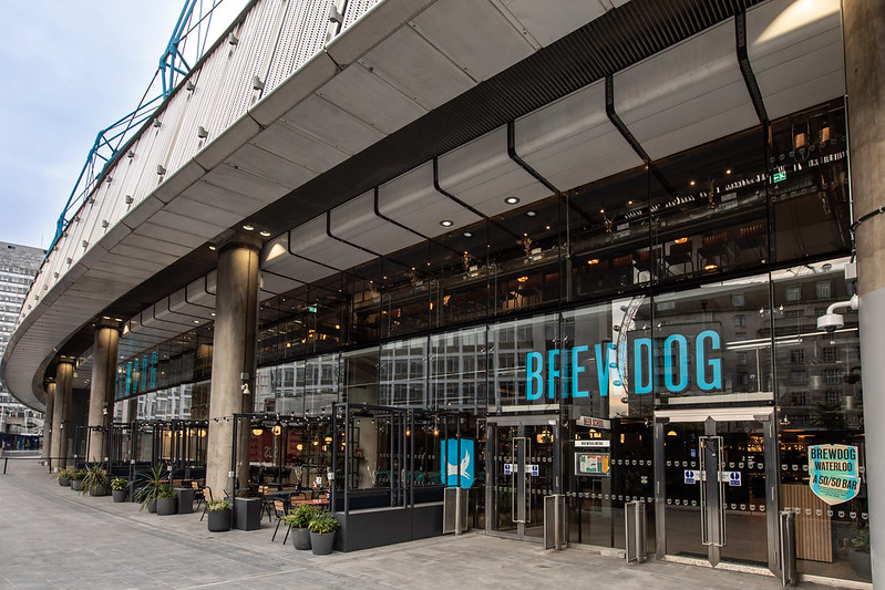 exterior of BrewDog Waterloo