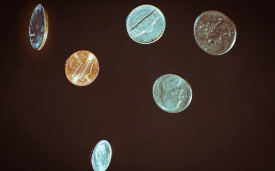 Falling Coins: The lowering value of the pound