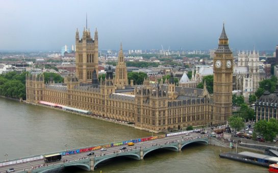 View of the Houses of Parliament