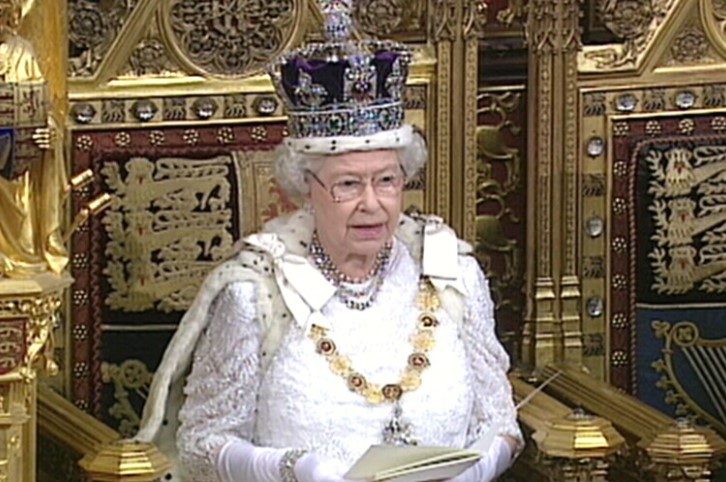 Queen in House of Lords