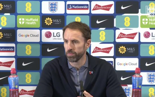 Gareth Southgate in World Cup press conference