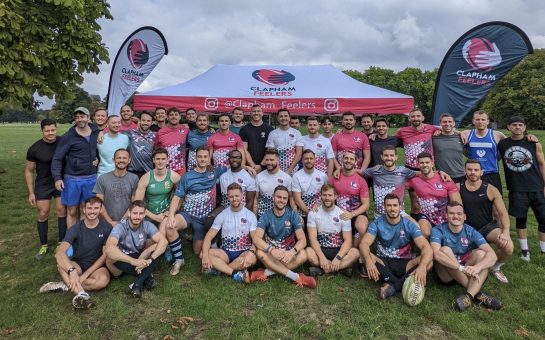 The Clapham Feelers touch rugby team 2022