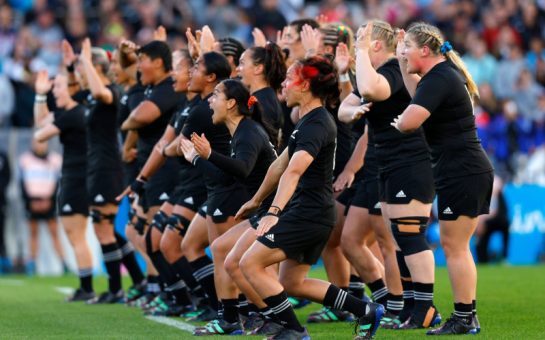 New Zealand perform the haka