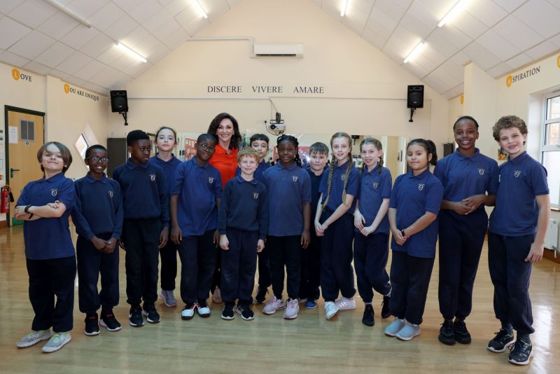 Strictly Come Dancing’s Shirley Ballas gives Brixton schoolchildren dance lessons