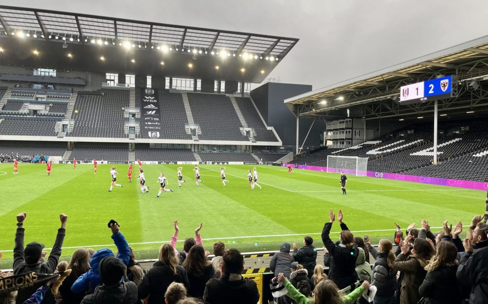 Fans at Craven Cottage